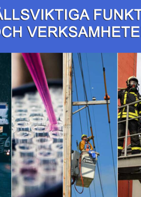 Samhällsviktiga funktioner och verksamheter