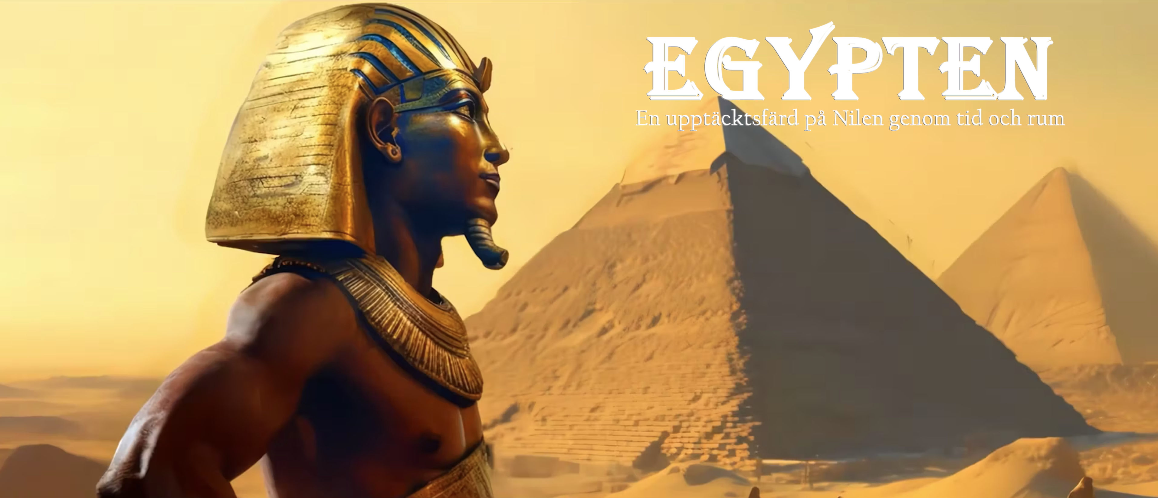 Egypten – En upptäcktsfärd på Nilen genom tid och rum